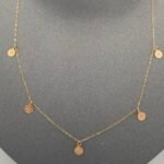 ⁦عقد تشوكر عيار 21 الوزن 0.66 جرام⁩ - الصورة ⁦3⁩