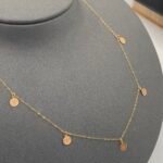 ⁦عقد تشوكر عيار 21 الوزن 0.66 جرام⁩ - الصورة ⁦5⁩