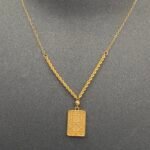 ⁦عقد ذهب عيار 21 الوزن 1.74 جرام⁩ - الصورة ⁦4⁩