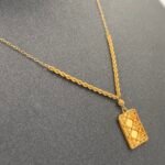 ⁦عقد ذهب عيار 21 الوزن 1.74 جرام⁩ - الصورة ⁦6⁩