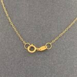 ⁦عقد ذهب عيار 21 الوزن 1.74 جرام⁩ - الصورة ⁦3⁩