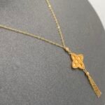 ⁦عقد ذهب عيار 21 الوزن 2.24 جرام⁩ - الصورة ⁦6⁩