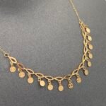 ⁦عقد تشوكر ذهب عيار 21 الوزن 1.38 جرام⁩ - الصورة ⁦6⁩