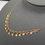 ⁦عقد تشوكر ذهب عيار 21 الوزن 1.39 جرام⁩ - الصورة ⁦6⁩