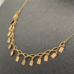 ⁦عقد تشوكر ذهب عيار 21 الوزن 1.39 جرام⁩ - الصورة ⁦5⁩