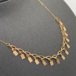 ⁦عقد تشوكر ذهب عيار 21 الوزن 1.39 جرام⁩ - الصورة ⁦6⁩