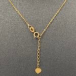 ⁦عقد ذهب عيار 21 الوزن 1.48 جرام⁩ - الصورة ⁦3⁩