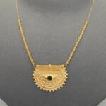 ⁦عقد ذهب عيار 21 الوزن 1.96 جرام⁩ - الصورة ⁦3⁩