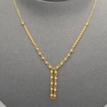 ⁦عقد ذهب عيار 21 الوزن 2.99 جرام⁩ - الصورة ⁦4⁩