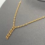 ⁦عقد ذهب عيار 21 الوزن 2.99 جرام⁩ - الصورة ⁦5⁩