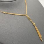 ⁦عقد ذهب عيار 21 الوزن 2.76 جرام⁩ - الصورة ⁦6⁩