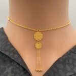 ⁦عقد ذهب عيار 21 الوزن 4.77 جرام⁩ - الصورة ⁦2⁩