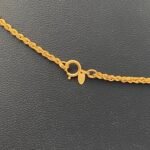 ⁦عقد ذهب عيار 21 الوزن 4.77 جرام⁩ - الصورة ⁦4⁩
