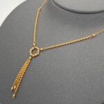 ⁦عقد ذهب عيار 21 الوزن 2.93 جرام⁩ - الصورة ⁦5⁩
