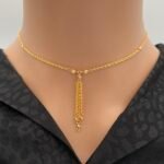 ⁦عقد ذهب عيار 21 الوزن 2.52 جرام⁩ - الصورة ⁦2⁩