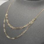 ⁦عقد ذهب عيار 18 الوزن 1.20 جرام⁩ - الصورة ⁦5⁩