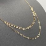⁦عقد ذهب عيار 18 الوزن 1.20 جرام⁩ - الصورة ⁦6⁩