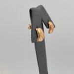 ⁦حلق ذهب عيار 18 الوزن 0.50 جرام⁩ - الصورة ⁦2⁩