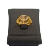 ⁦خاتم ذهب عيار 21 الوزن 0.97 جرام⁩ - الصورة ⁦3⁩