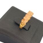 ⁦خاتم ذهب عيار 21⁩ - الصورة ⁦3⁩