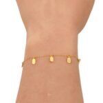 ⁦أسواره ذهب عيار 21 الوزن 0.95 جرام⁩ - الصورة ⁦3⁩