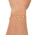 ⁦أسواره ذهب عيار 21 الوزن 0.93 جرام⁩ - الصورة ⁦2⁩