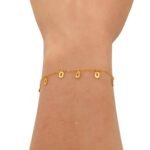 ⁦أسواره ذهب عيار 21 الوزن 0.87 جرام⁩ - الصورة ⁦3⁩