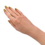 كف اوتار ذهب عيار 21 الوزن 0.54 جرام