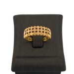 ⁦خاتم ذهب عيار 21⁩ - الصورة ⁦2⁩