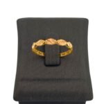 ⁦خاتم ذهب عيار 21 الوزن 0.70 جرام⁩ - الصورة ⁦2⁩