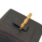 ⁦خاتم ذهب عيار 21 الوزن 0.70 جرام⁩ - الصورة ⁦3⁩