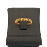 ⁦خاتم ذهب عيار 21 الوزن 0.68 جرام⁩ - الصورة ⁦2⁩