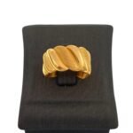 ⁦خاتم ذهب عيار 21 الوزن 1.95 جرام⁩ - الصورة ⁦2⁩