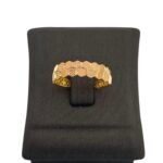 ⁦خاتم ذهب عيار 21 الوزن 1.15 جرام⁩ - الصورة ⁦2⁩