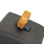 ⁦دبله ذهب عيار 21 الوزن 1.88 جرام⁩ - الصورة ⁦2⁩