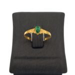 ⁦خاتم ذهب عيار 21 الوزن 0.70 جرام⁩ - الصورة ⁦3⁩