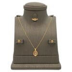 نصف طقم ذهب عيار 21 الوزن 2.13 جرام