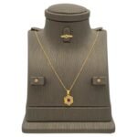 نصف طقم ذهب عيار 21 الوزن 2.07 جرام