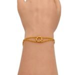 ⁦أسواره ذهب عيار 21 الوزن 1.71 جرام⁩ - الصورة ⁦2⁩