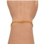 ⁦أسواره ذهب عيار 21 الوزن 1.43 جرام⁩ - الصورة ⁦3⁩