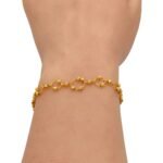 ⁦أسواره ذهب عيار 21 الوزن 2.34 جرام⁩ - الصورة ⁦3⁩