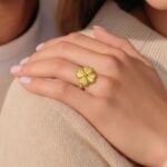 خاتم ذهب عيار 21 الوزن 1.55