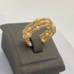 ⁦خاتم هيفاء ذهب عيار 18⁩ - الصورة ⁦2⁩