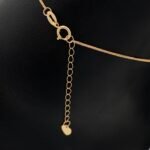 ⁦خلخال ذهب عيار 18 الوزن 0.70 جرام⁩ - الصورة ⁦3⁩