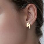 حلق طبي ذهب عيار 18 الوزن 0.25 جرام