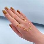 ⁦كف اوتار ذهب عيار 21 الوزن 1.95 جرام⁩ - الصورة ⁦2⁩