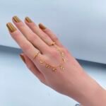 ⁦كف اوتار ذهب عيار 21 الوزن 1.78 جرام⁩ - الصورة ⁦2⁩