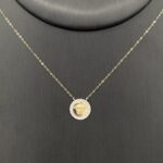 ⁦طقم ذهب عيار 18 الوزن 3.50 جرام⁩ - الصورة ⁦3⁩