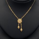 ⁦طقم ذهب عيار 21 الوزن 10.58 جرام⁩ - الصورة ⁦2⁩