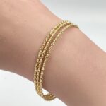 ⁦أسواره ذهب عيار 18 الوزن 4.39 جرام⁩ - الصورة ⁦3⁩